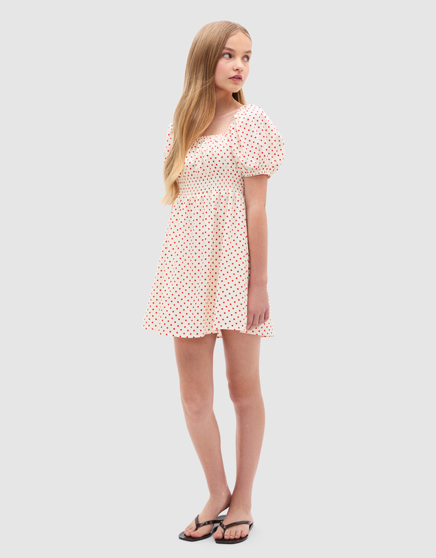 Seed Heritage - Puff Sleeve Dress - Teen