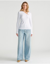 Decjuba - Tiana Metal Detail Top
