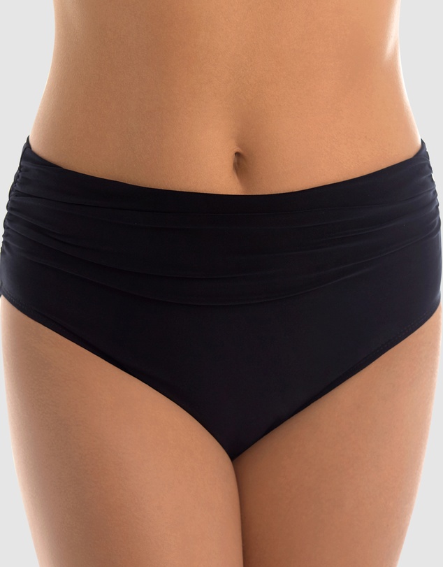 Magicsuit - Ruched Figure Shaping High Waist Bikini Bottom