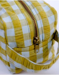 Mosey Me - Citrus Seersucker Dopp Kit