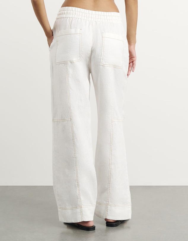 Jag - Sabine Linen Relaxed Leg Pant
