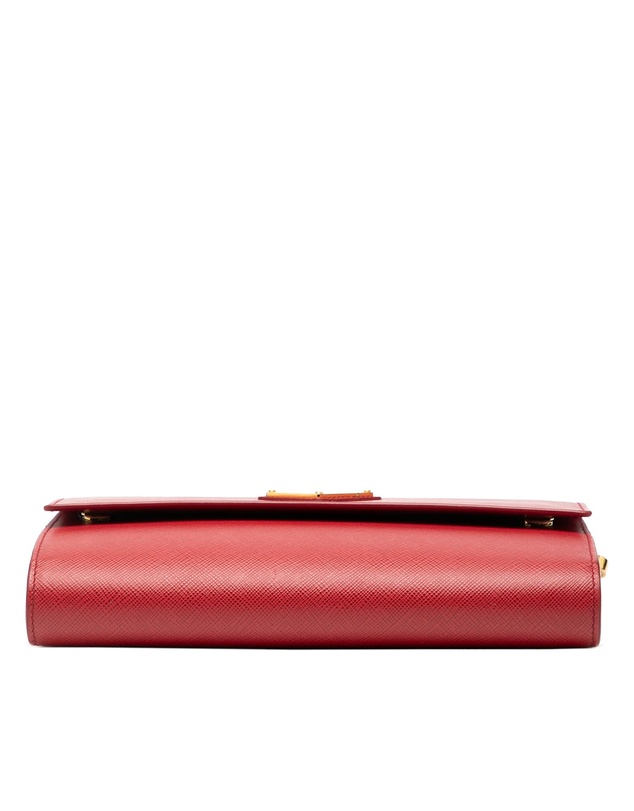 Pre-Loved by Azura Reborn - Pre-Loved Saffiano Wallet on Strap