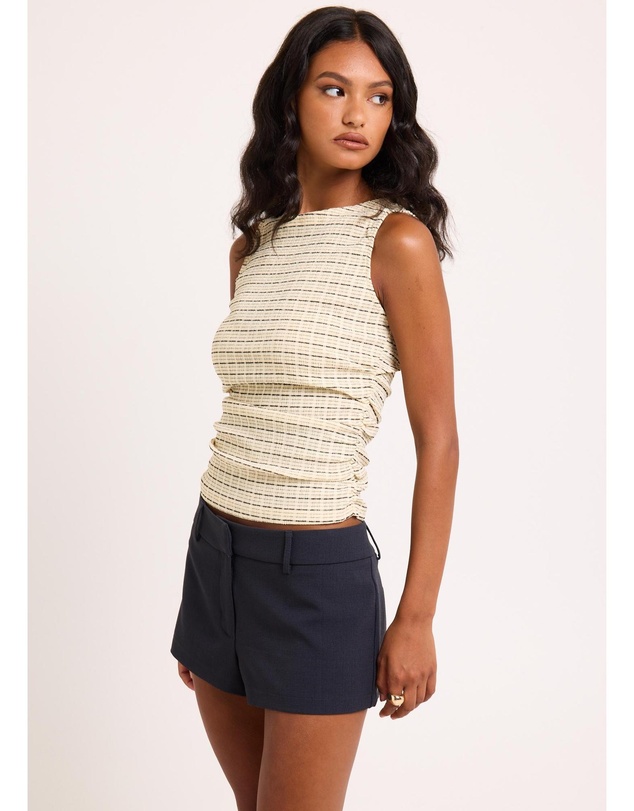 Insight - Winnie Warped Check Top