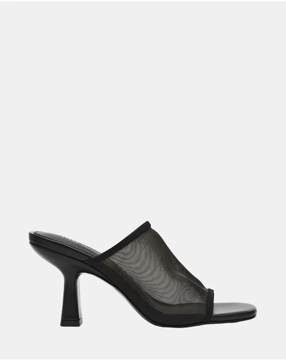 Steve Madden - Gleam Black Heels