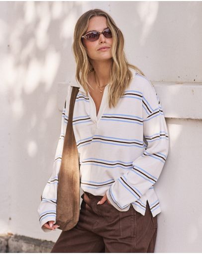 VANILLABRUNETTE BROWN STRIPE