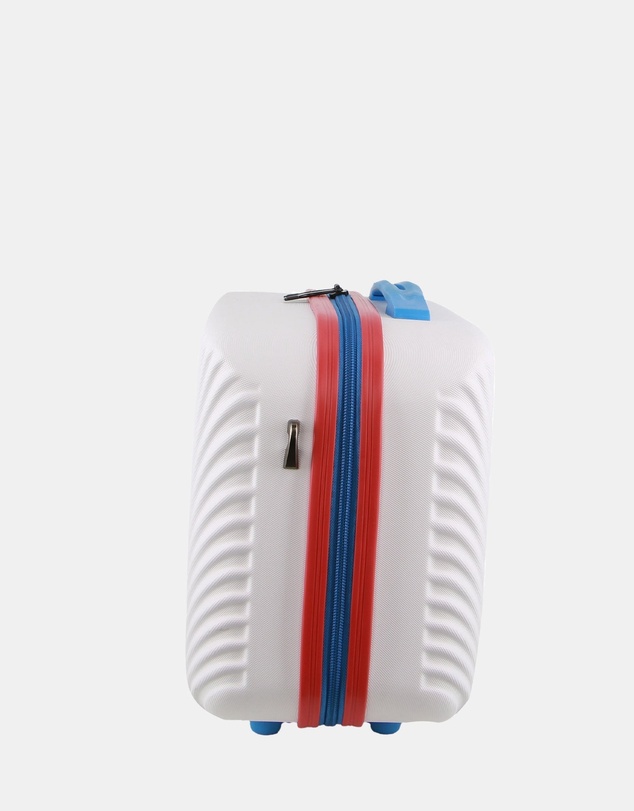 GAP - GAP Stripe Large Hard Shell with Mini Beauty Case Set + Leather Tag