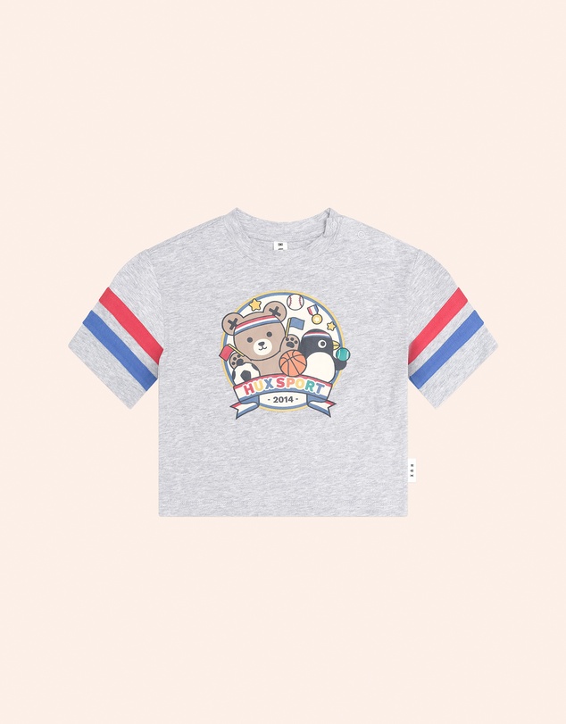 Huxbaby - Hux Sport Stripe Slouchy Tee - Babies-Kids