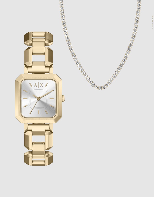 Armani Exchange - Gold Tone Analogue Watch