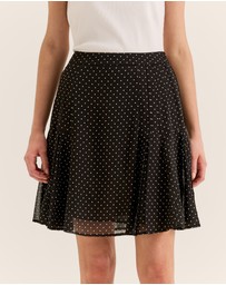 Review - Zoe Spot Mini Skirt