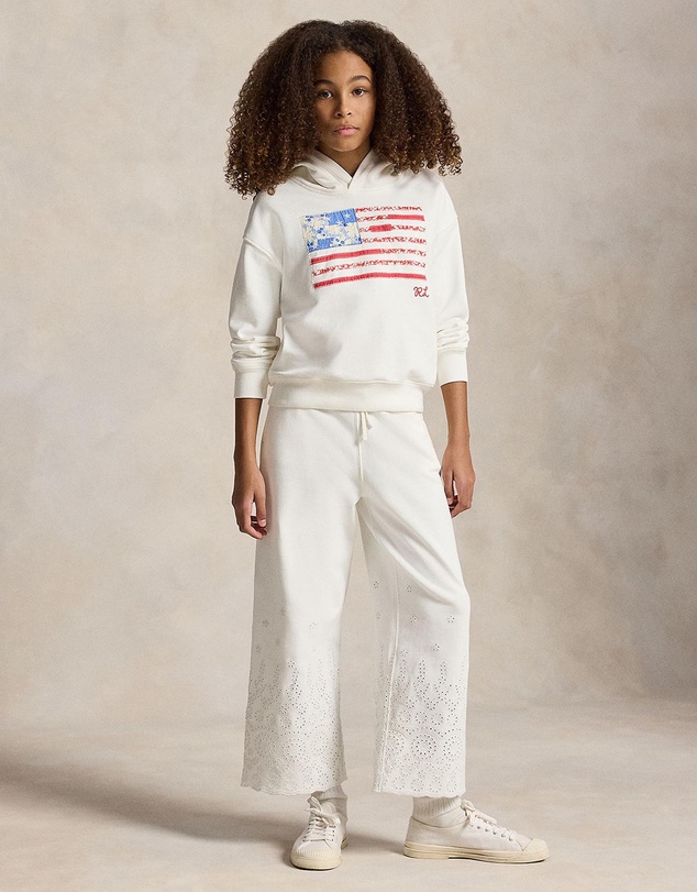 Polo Ralph Lauren - Flag French Cotton Terry Hoodie - Teens