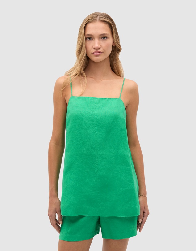 Seed Heritage - Linen Longline Cami