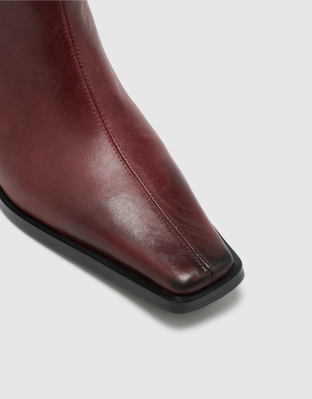 Nakedvice - The Eli Burgundy Boot