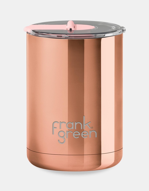 Frank Green - 12oz Ceramic Coffee Cup with Hinged Screw Lid