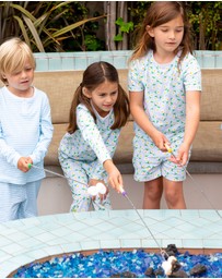Sant And Abel - Kids Daisy Jersey Long PJ Set