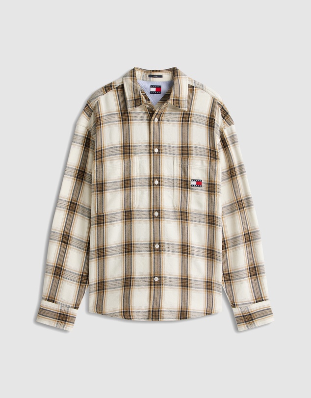 Tommy Jeans - Relaxed Check Brushed Overshirt