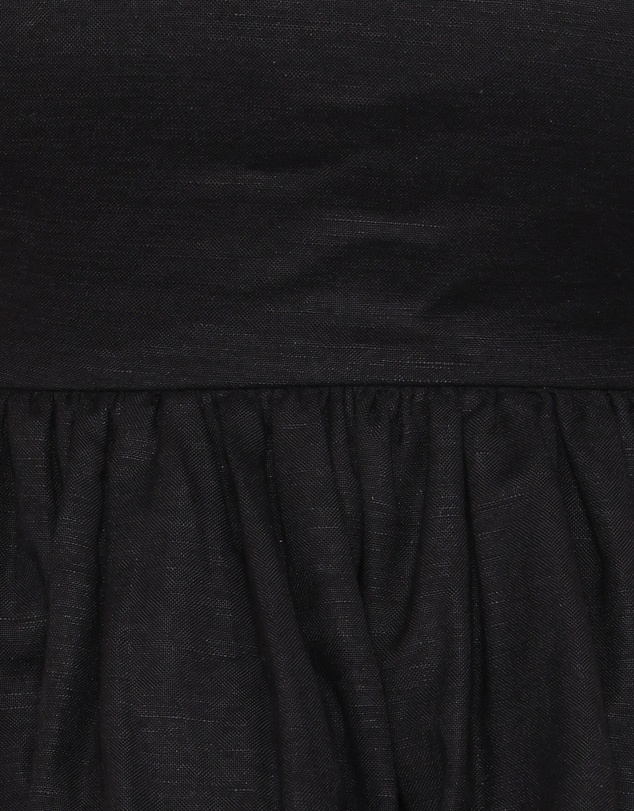 Petal & Pup - Ursa Peplum Top - Black