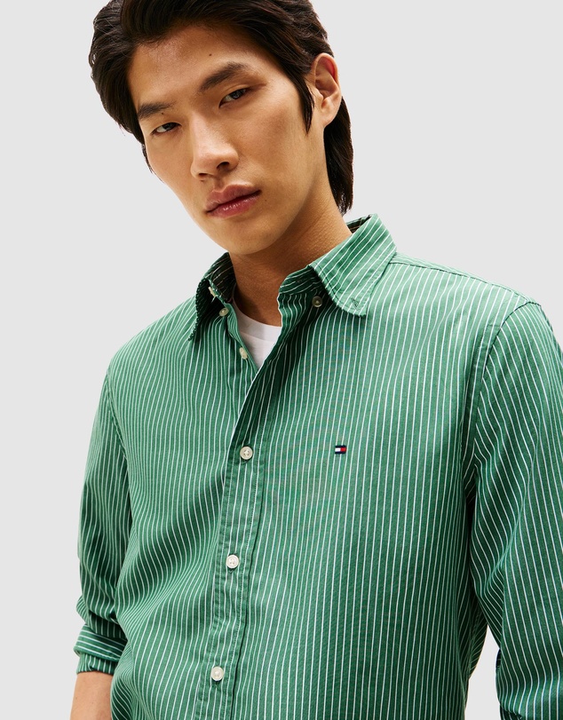 Tommy Hilfiger - TH Flex Regular Fit Poplin Shirt