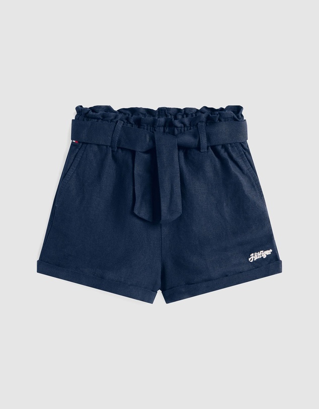 Tommy Hilfiger - Linen Blend Shorts - Kids