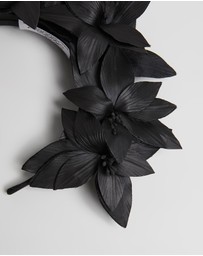 Fillies Collection - Bespoke Leather Flower Headband Fascinator