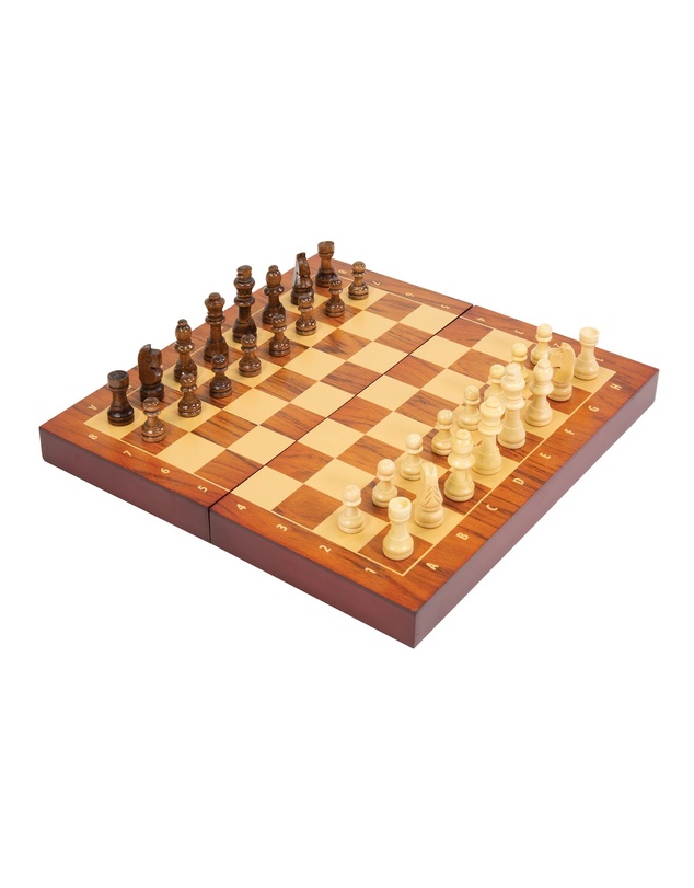 Ambassador - Folding Wood Chess Set
