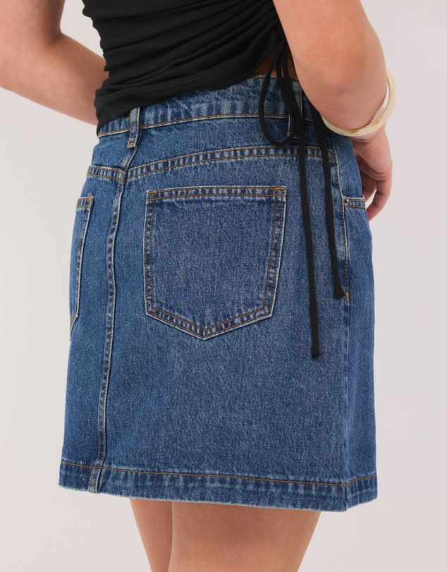 Calli - Cassie Denim Mini Skirt