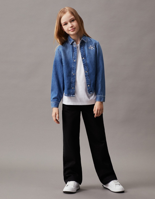Calvin Klein Jeans - Girls Relaxed Denim Shirt