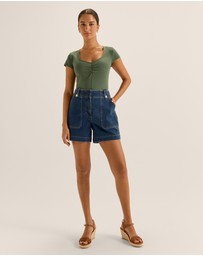 Review - Chloe Ruched Top