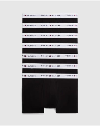 Tommy Hilfiger - 7-Pack Signature Logo Waistband Trunks