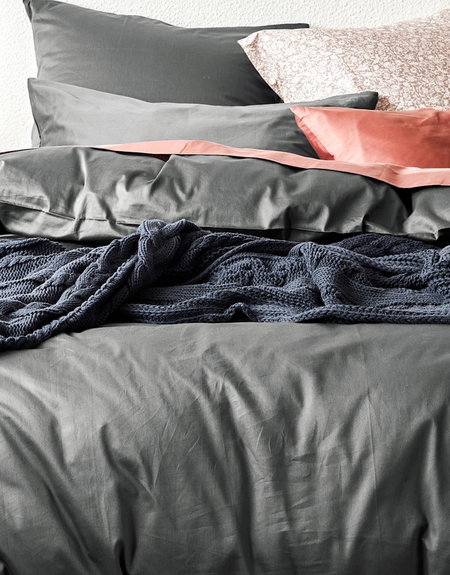 Aura Home - Halo Organic Sateen Quilt Cover