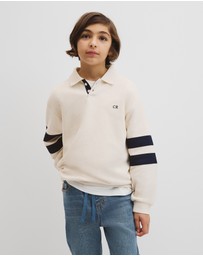 Country Road - Teen Collared Sweat