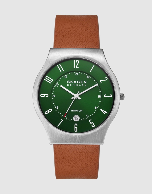 Skagen - Sundby Brown Analogue Watch