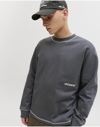 Jack & Jones - Jcoclub Stitch Sweat Crew Neck