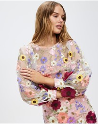 Romance by Honey and Beau - Bridgette Long Sleeve Dress