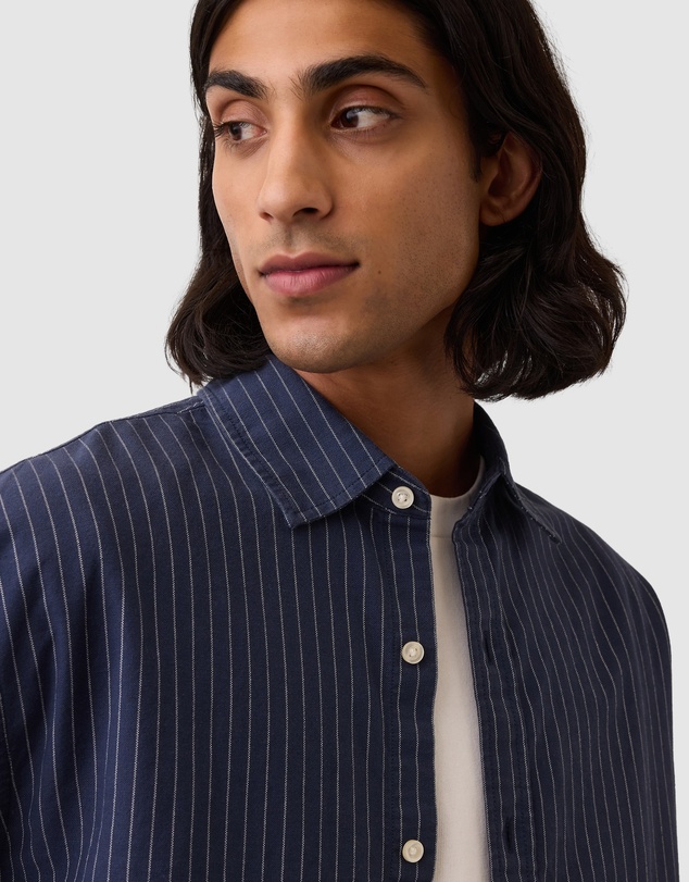 GAP - LS Cropped Oxford Shirt