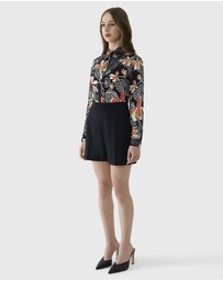 Farage - Abstract Floral Shirt