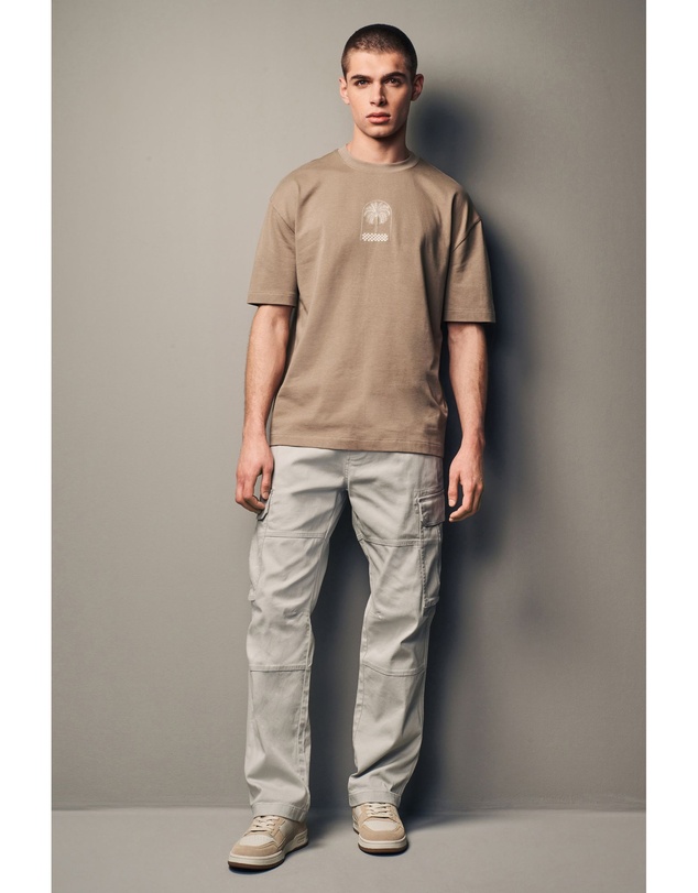 NEXT - Back Print Beach Graphic T-Shirt