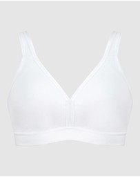 Naturana - Athleisure Cotton Padded Strap Wirefree Bra