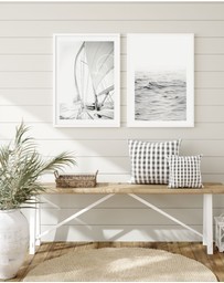 Olive et Oriel - To The Horizon Art Print
