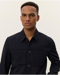 Les Deux - Marseille Pinstripe Hybrid Jacket