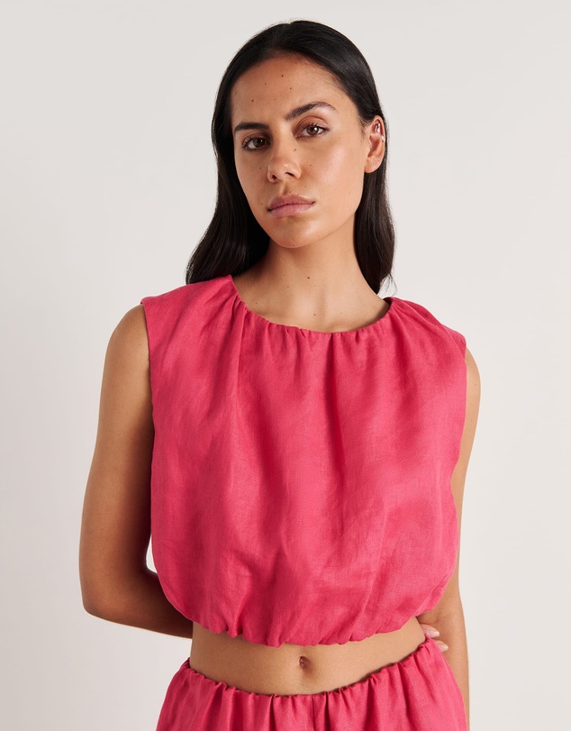 Jag - Ella Balloon Top - ICONIC EXCLUSIVE