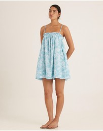Peony - Ruched Mini Dress
