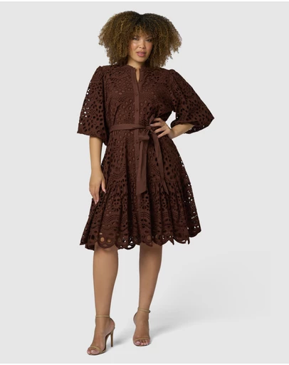 Something 4 Olivia - Claudia Broderie Dress