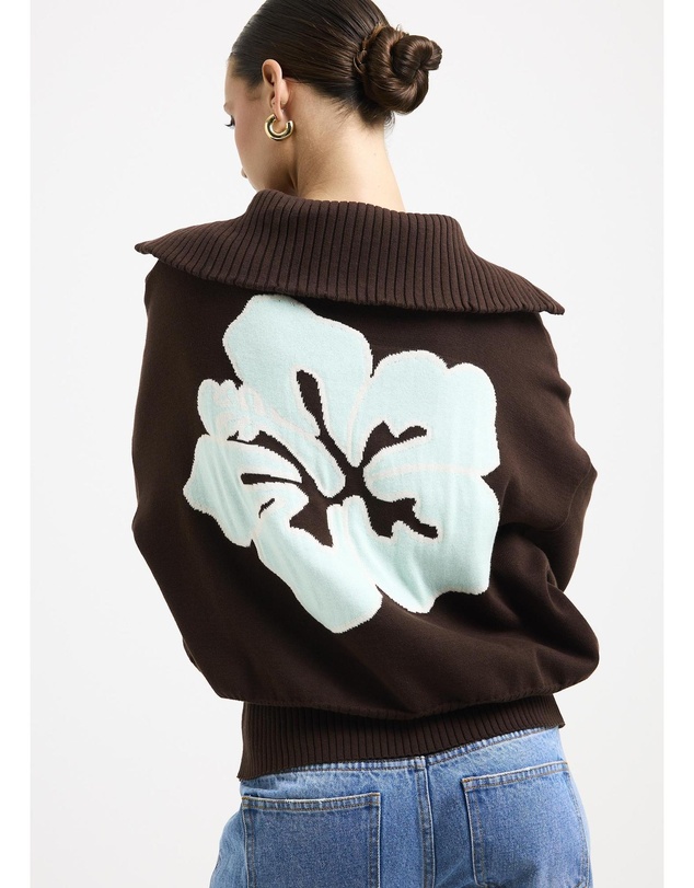 Subtitled - Florian Quarter Zip Jumper
