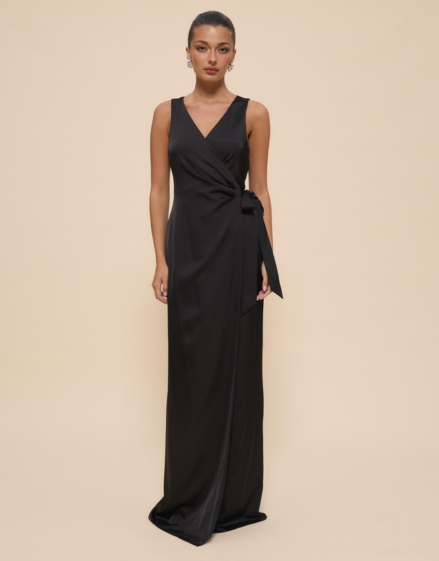 CHANCERY - Lani Sleeveless Wrap Maxi Dress