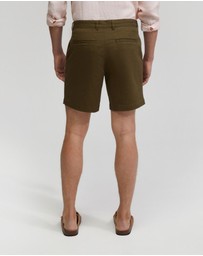 Oxford - Zeke Cotton Stretch Shorts