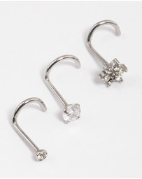 Lovisa - Surgical Steel Flower Nose Pack