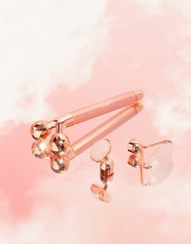 Kahlia Skin - Rose Quartz Vibrating Beauty Roller