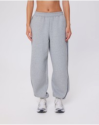 Upstate - Velocity Track Pant - Grey Marle
