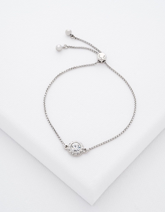 Ted Baker - Soleta Solitaire Sparkle Crystal Adjustable Bracelet