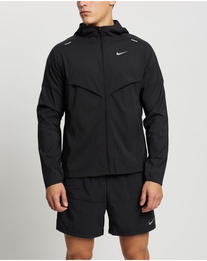 Black & Reflective Silver